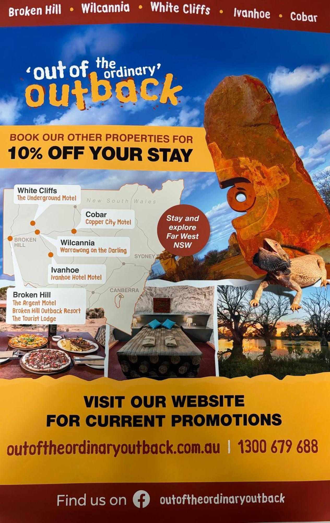 Broken Hill Tourist Lodge Exteriér fotografie
